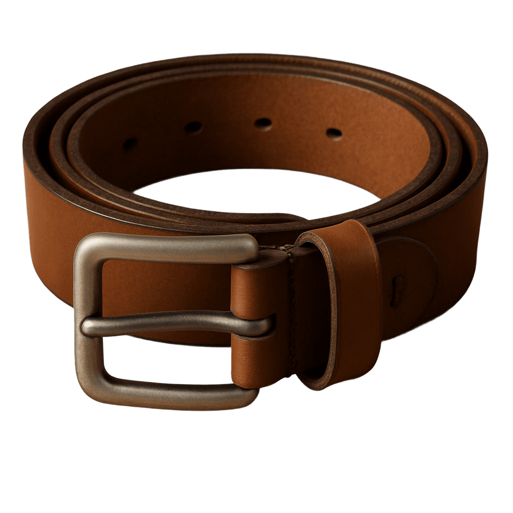 BROWN LEATHER BELT