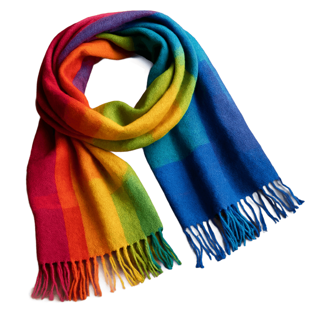 COLOURFUL COTTON SCARF